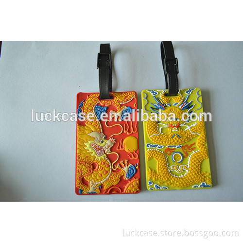 2017 Amazon Hot-selling Multifunctional Creative Silicone Luggage Tags